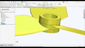 Создание пресс-формы лопасти в SOLIDWORKS