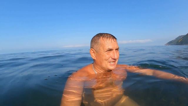 #Анапа. Сегодня 30.07.2022. Чёрное море. Пляж «ШИНГАРИ». АНАПОЛИС. Утро 7.00. Вода 25. Воздух 28.