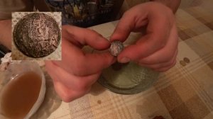 Чистка монет с помощью лимонной кислоты