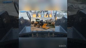 Обрезка ковша фронтального погрузчика BIZON 933