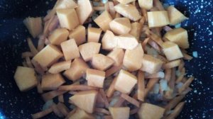 Перловая каша с курицей и тыквой