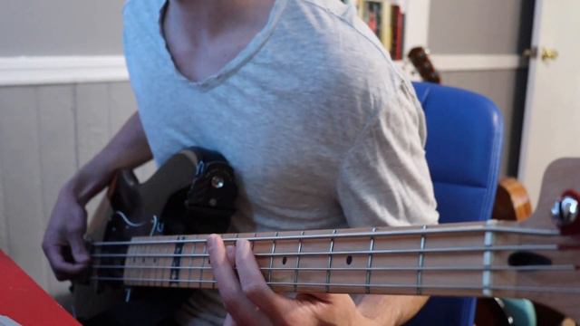 Paramore - Crushcrushcrush Bass Cover