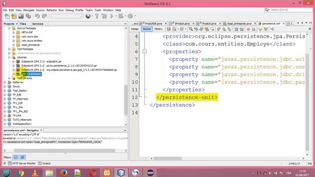 java avancé cours1 soap jpa consommation javafx c# wpf Ngor SECK смотреть онлайн