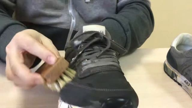 Чистка кроссовок пеной Nano4You Cleaner FOAM