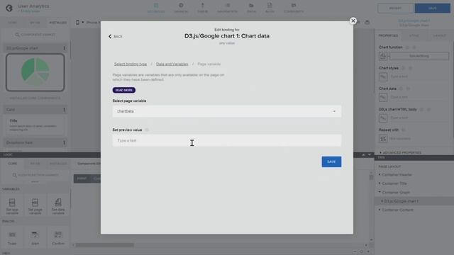 SAP Build Apps (aka AppGyver) Tutorial: Visualize your data with Google Charts смотреть онлайн