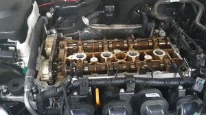 G4KD sonata nf проверка состояния цепи на пробеге 250000 км.