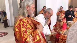Митрополит Игнатий совершил хиротесию во чтеца и хиротонию во диакона Олега Артеменко
