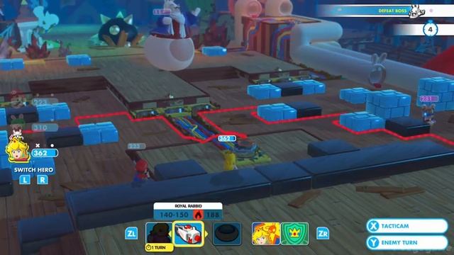 Mario + Rabbids Kingdom Battle All Bosses смотреть онлайн