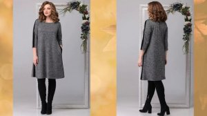 СТИЛЬНЫЕ ТРИКОТАЖНЫЕ ПЛАТЬЯ НА ОСЕНЬ ? Повседневные платья белорусского производства|Большие размер