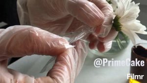 Живые цветы для украшения торта - как подготовить