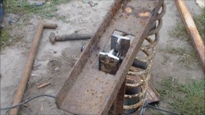 как сделать дровокол своими руками\  how to make log splitter