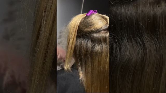БЛОНД С ИСТОРИЕЙ?️ #кератиновоевыпрямлениеволос#волосы#уходзпаолосами