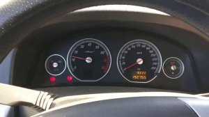 Opel Vectra C GTS 1.8 Z18XE Троит на холодную