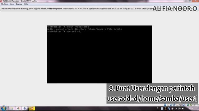 KONFIGURASI SAMBA SERVER PADA DEBIAN 10 DI VIRTUALBOX смотреть онлайн