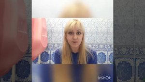 Из блондинки в брюнетку. Тоник syoss холодный каштан. #блонд #каштан