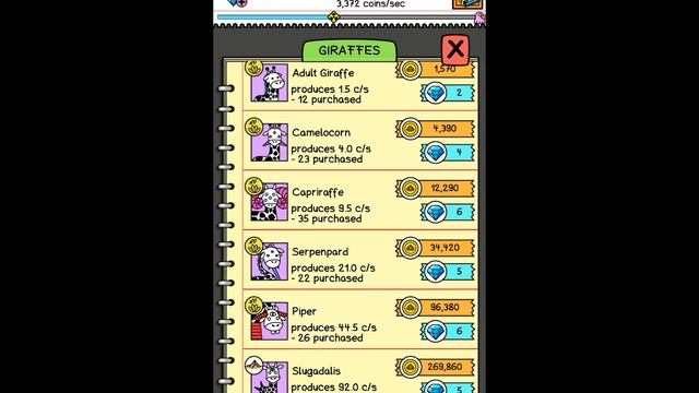 Giraffe Evolution: Unlocked all Giraffe and Holy Giraffe смотреть онлайн