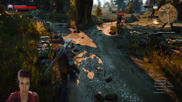 Дикая охота напала на деревню (The Witcher 3) смотреть онлайн