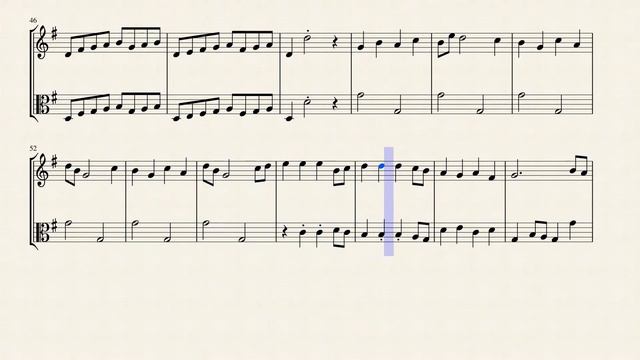 Fantasy VII from 12 Fantasie (TWV 33:1-12 No. 7) for Violin & Viola смотреть онлайн