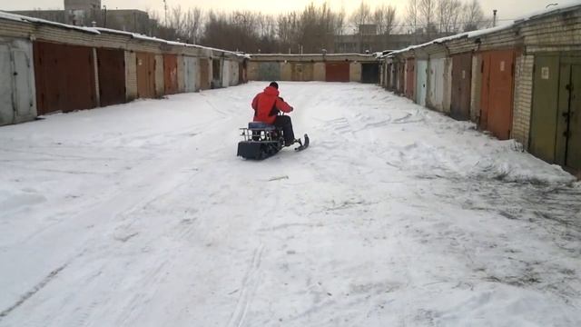 Снегоход Dingo t110 первые покатушки смотреть онлайн