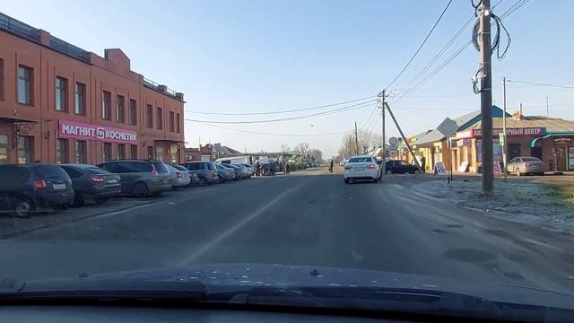 Краснодарский край. Станица Старощербиновская. Покупки к Новому году. смотреть онлайн