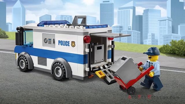 Lego City Police MONEY TRANSPORTER 60142 Speed Build