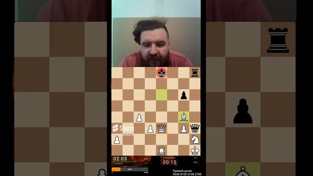 10 СЕКУНД У МЕНЯ! // НИКОЛАЙ ДУБОВИК #chess #шахматы #shorts