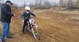 Впервые на КТМ 85 после питбайка?.mp4