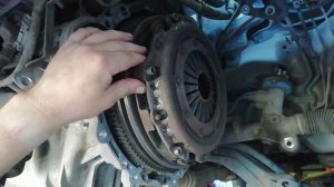 SsangYong New Actyon Маховик (после снятия коробки)