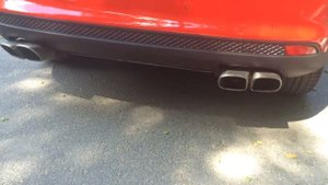 выхлоп от Porshe на Ford Focus 3