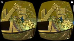3d Vr 360 °split screen