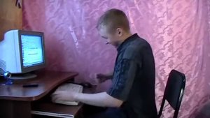 Прикол - Компьютер завис (18+)