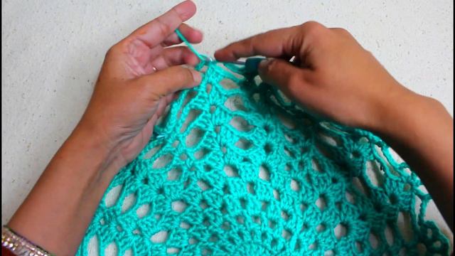 Crochet Pineapple Table Runner Pattern Tutorial In English