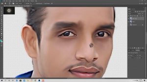 Advance colorfull digital painting tutorial in photoshop || smudge painting || oil paint effect