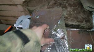 Монтаж вентиляции КУБАСТУ в бане 3х5