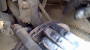 Люфт переднего левого (водительского) колеса. Renault 21. Часть 1