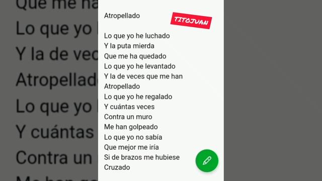 Atropellado / Tito Juan