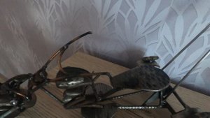 Трицикл из металлолома