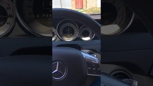 Плавают обороты на w204