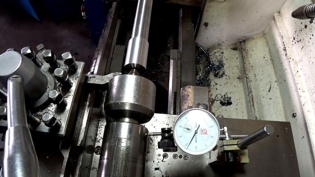 Китайский станок. Полный процесс выставления конуса задней бабки