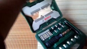 Bosch 65 piece X line set Hand Tool Kit  UnBoxing & Review