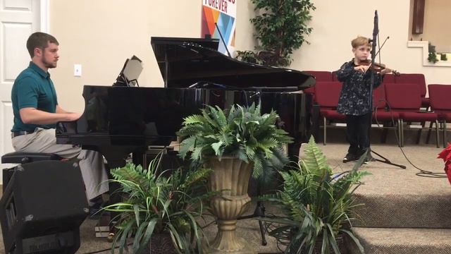 Silent Night Violin at Church смотреть онлайн