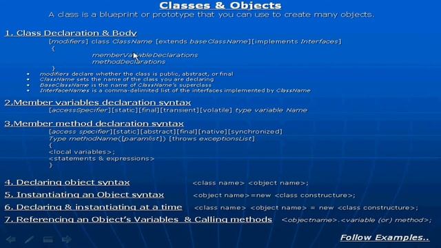 Classes and Objects in java - Java total Course in Telugu-Lesson 14