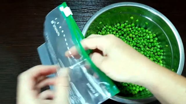 ??#45 КАК ЗАМОРОЗИТЬ ЗЕЛЁНЫЙ ГОРОШЕК‼‼и как правильно его разморозить‼