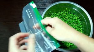 ??#45 КАК ЗАМОРОЗИТЬ ЗЕЛЁНЫЙ ГОРОШЕК‼‼и как правильно его разморозить‼