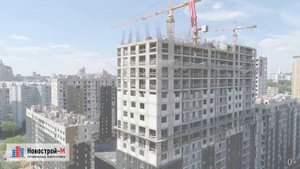 Обзор с воздуха ЖК «Петра Алексеева, 12 А» от застройщика INGRAD (аэросъемка: июнь 2018 г.)