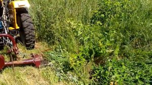 Сегментная косилка на минитрактор