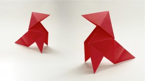 Оригами Пахарита (Pajarita). из игры Heavy Rain.