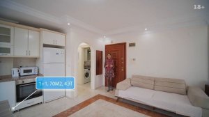 Квартира в Турции для аренды ?️ До пляжа Клеопатры всего 70 м. Как снять квартиру в Алании?