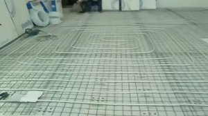 Монтаж теплого пола Упонор