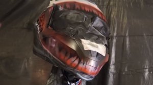 VENOM - MOTO helmet painting